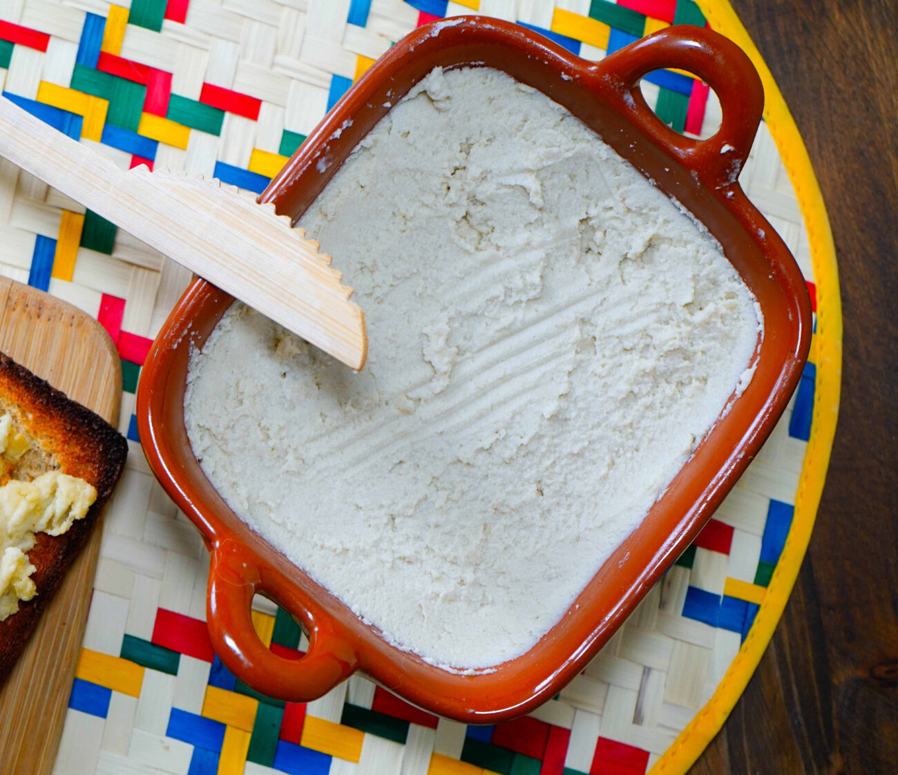 queso crema de pipas de girasol